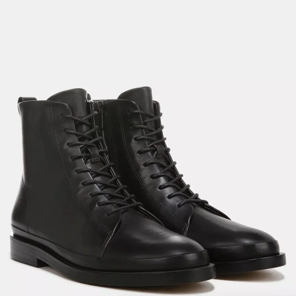 VINCE Cooper Water-resistant leather Boot